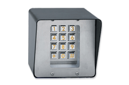 MINIkey  Self-Contained Keypad System for Door and Gated Entrances